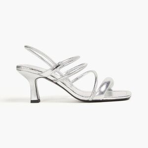 Sandro leather patent heels